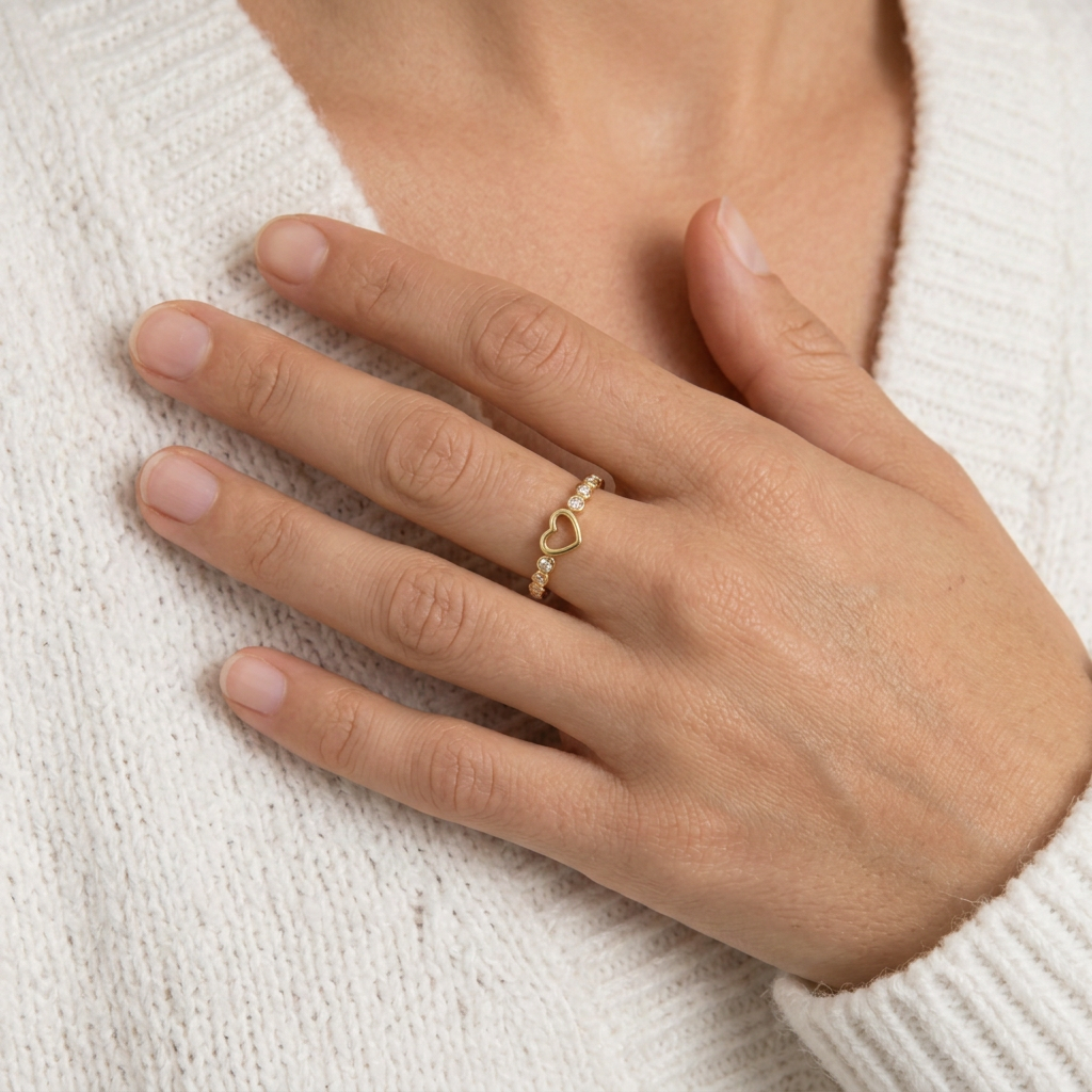 Graystones Heart Ring - Lead Product Detail