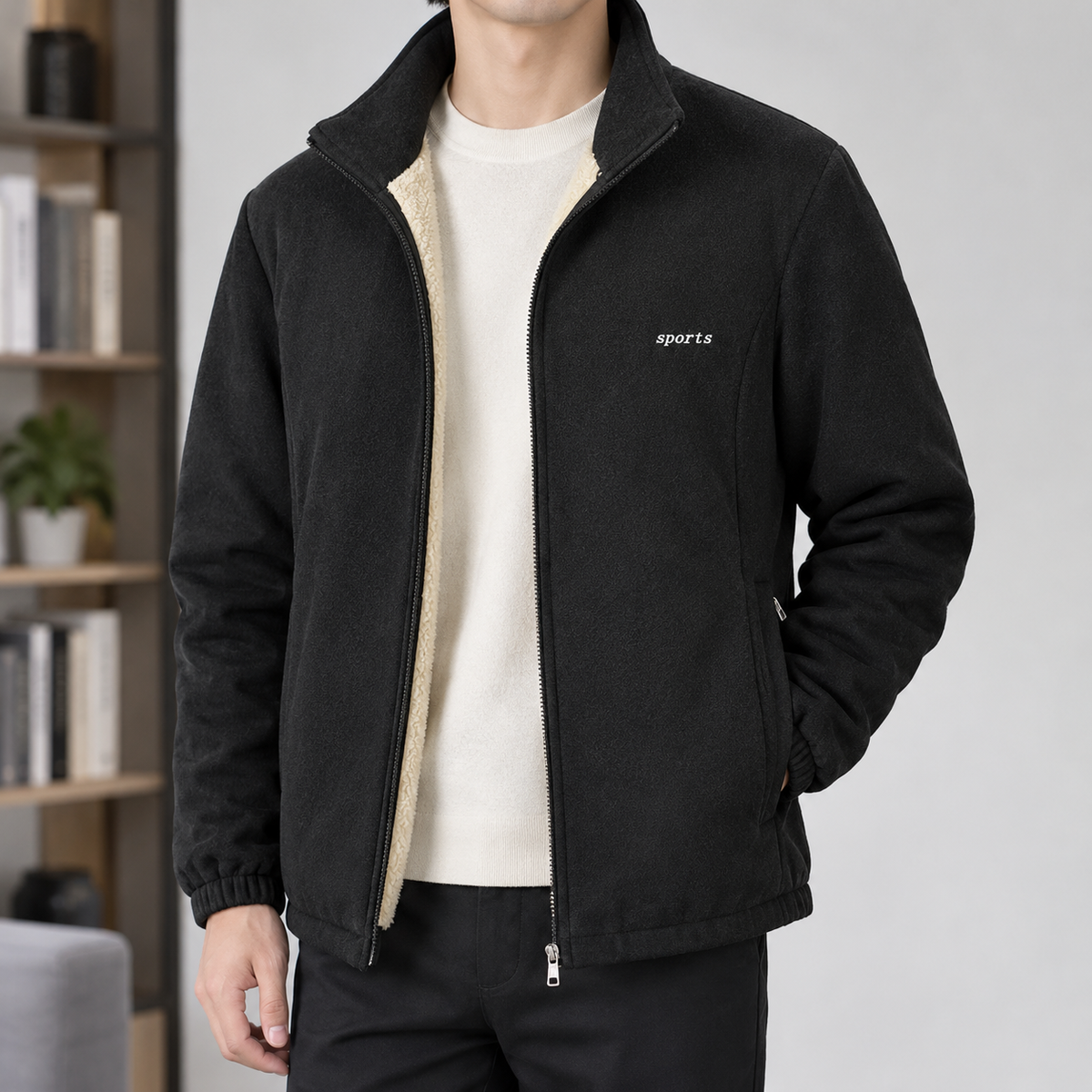 Blakeney Cashmere Jacket - Black