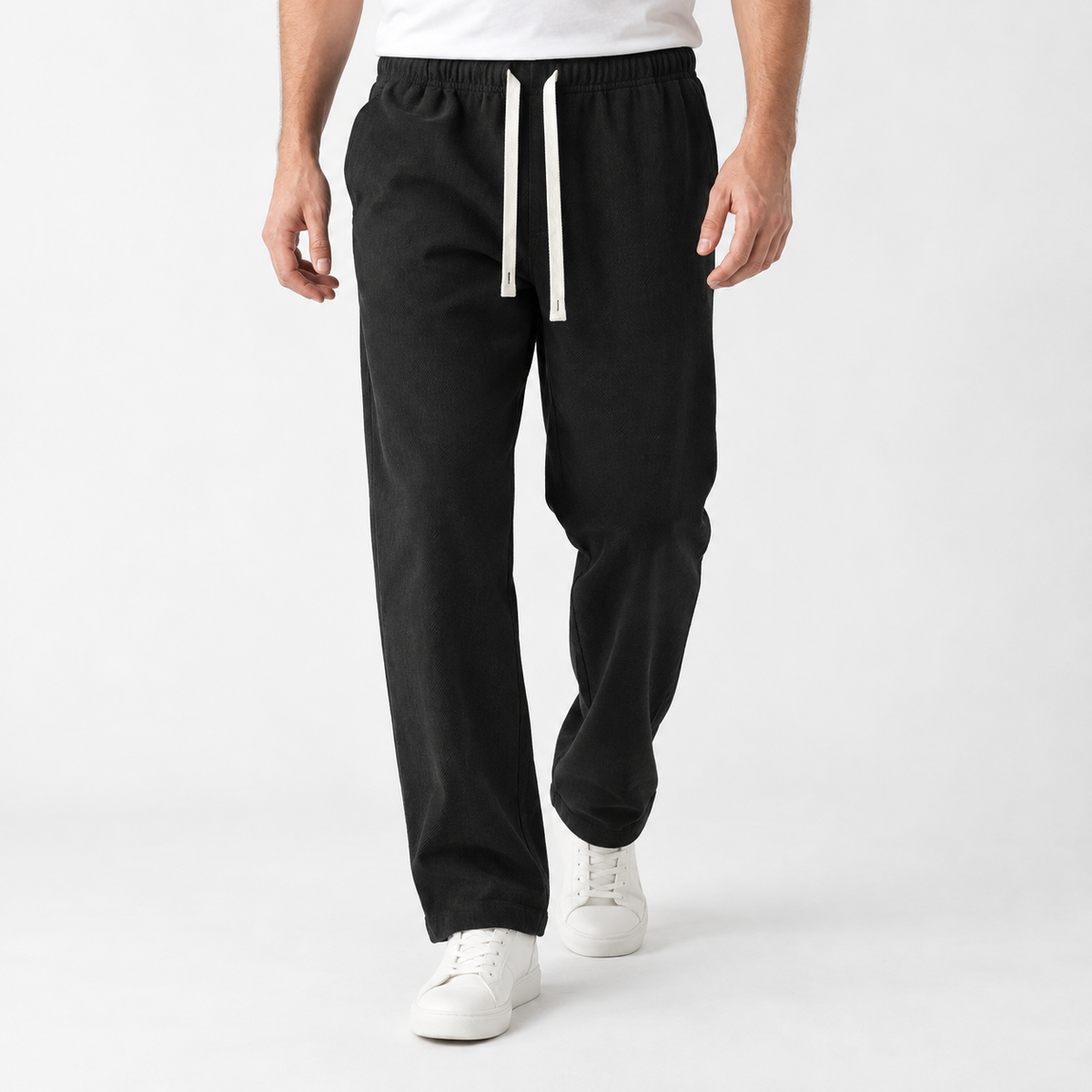 Wenlock Relaxed Pants - Black