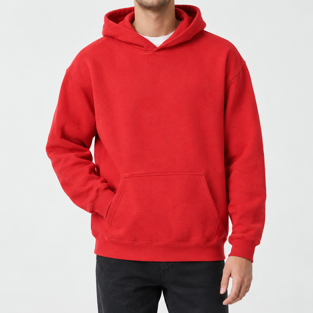 Watendlath Fleece Hoodie - Red