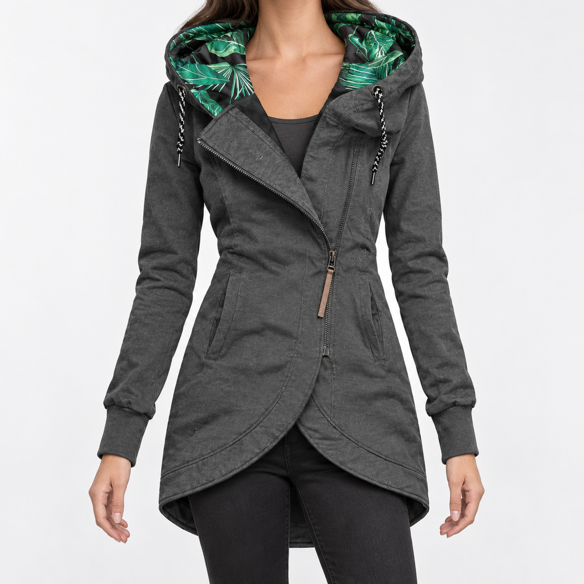 Ireby Hooded Jacket - Gray
