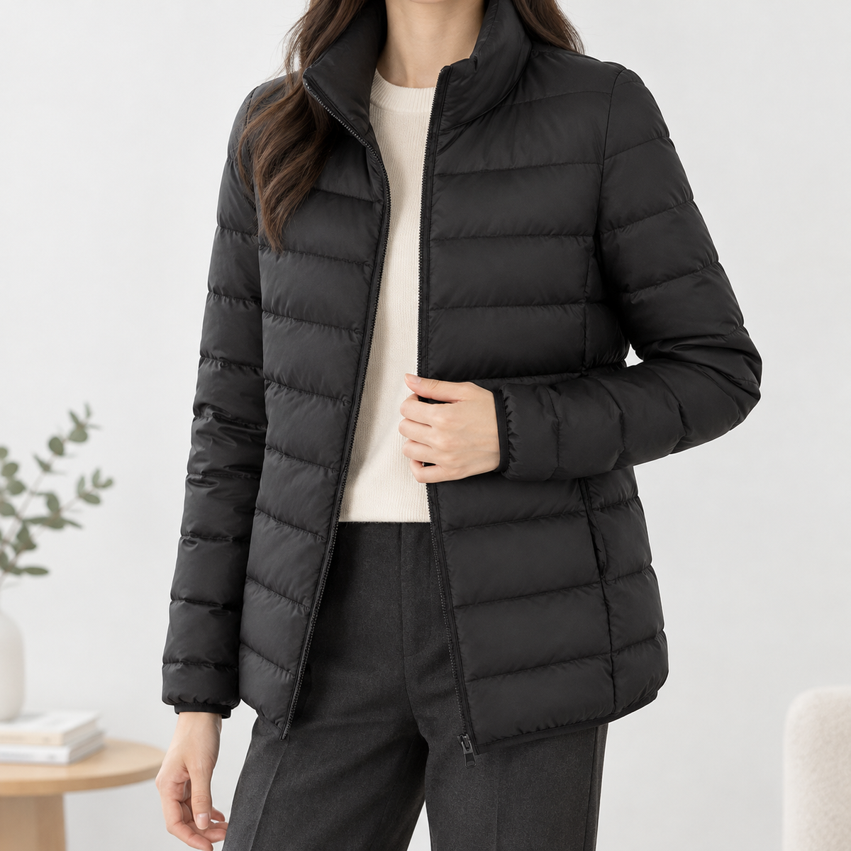 Asterton Cashmere Jacket - Black