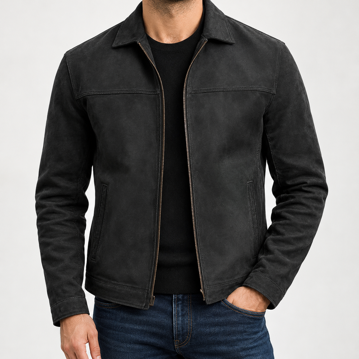 Quenington Zip Jacket - Black