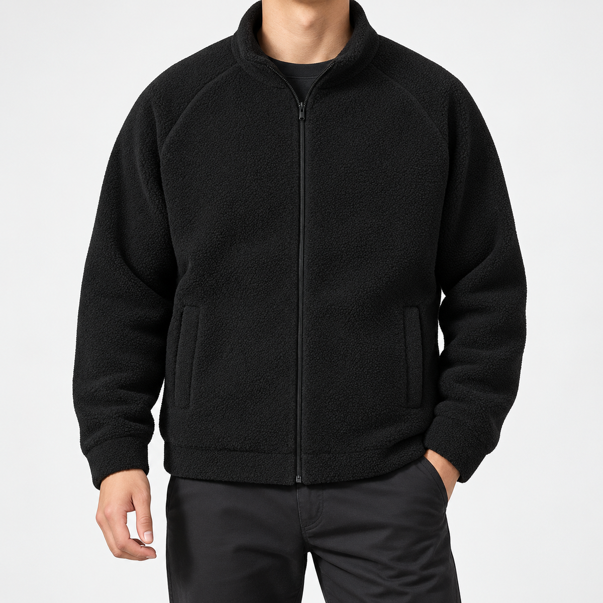 Goswick Fleece Jacket - Black