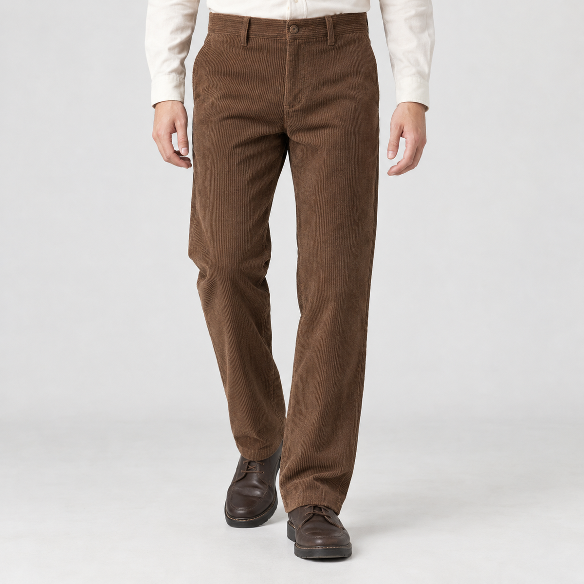 Dunwich Straight Pants - Brown