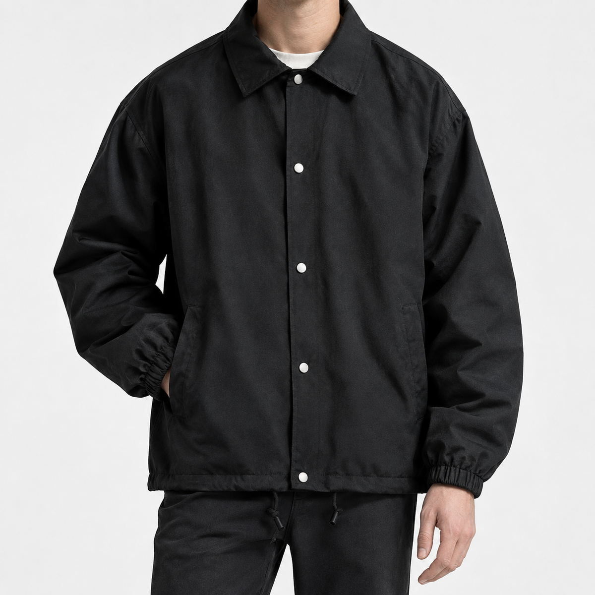 Mason Coach Jacket - Black