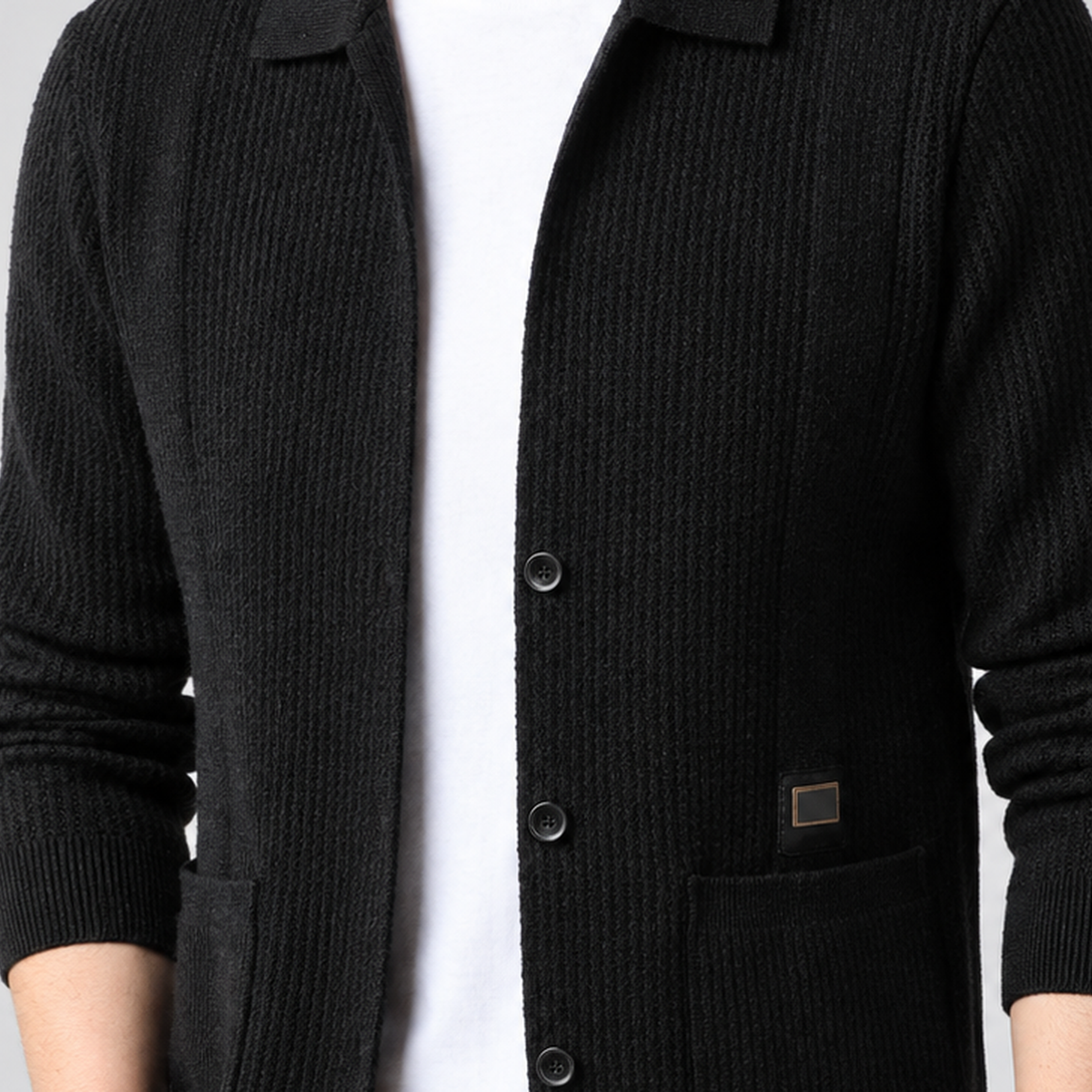 Yewbarrow Collared Cardigan - Lead Product Detail