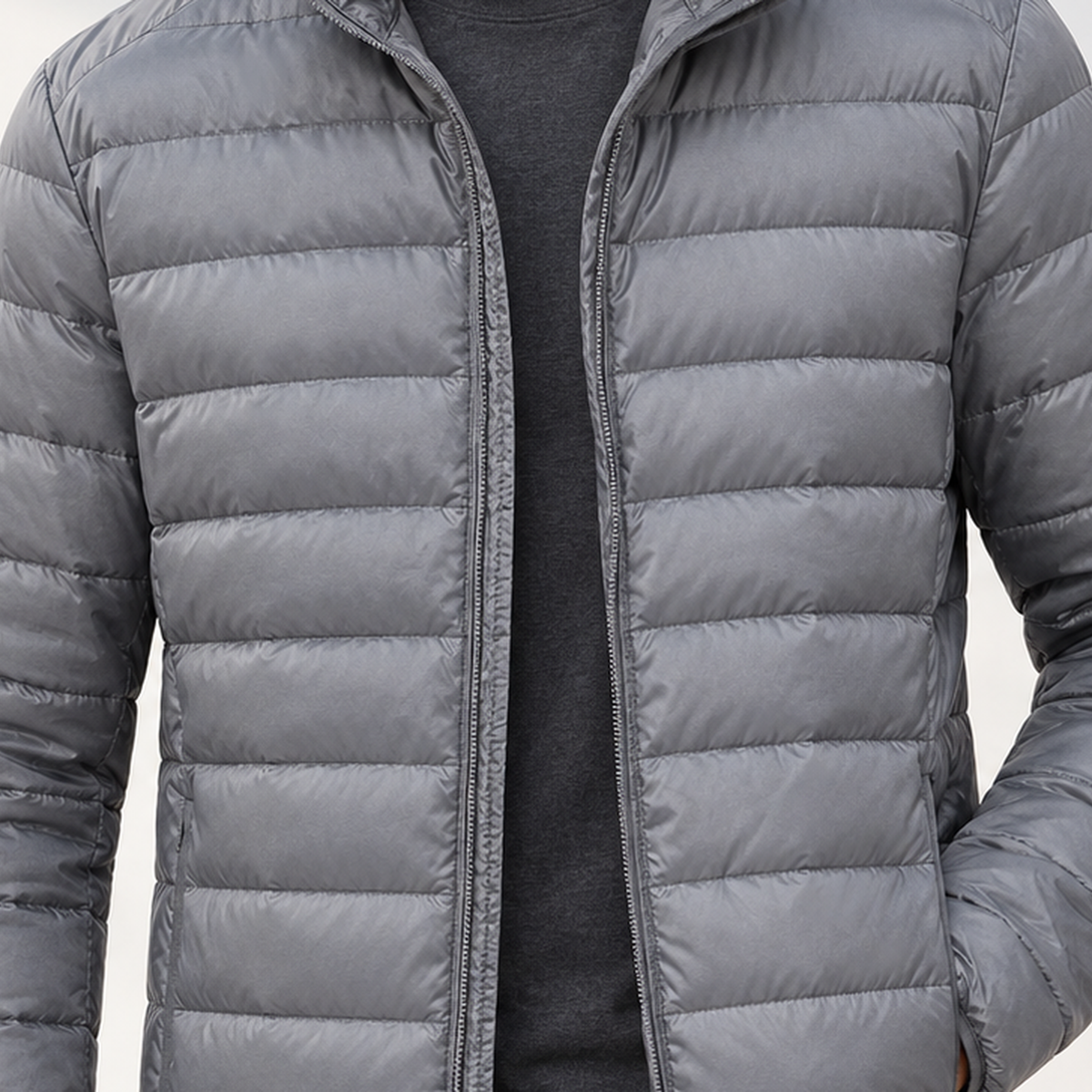 Cawsand Down Jacket - Lead Product Detail