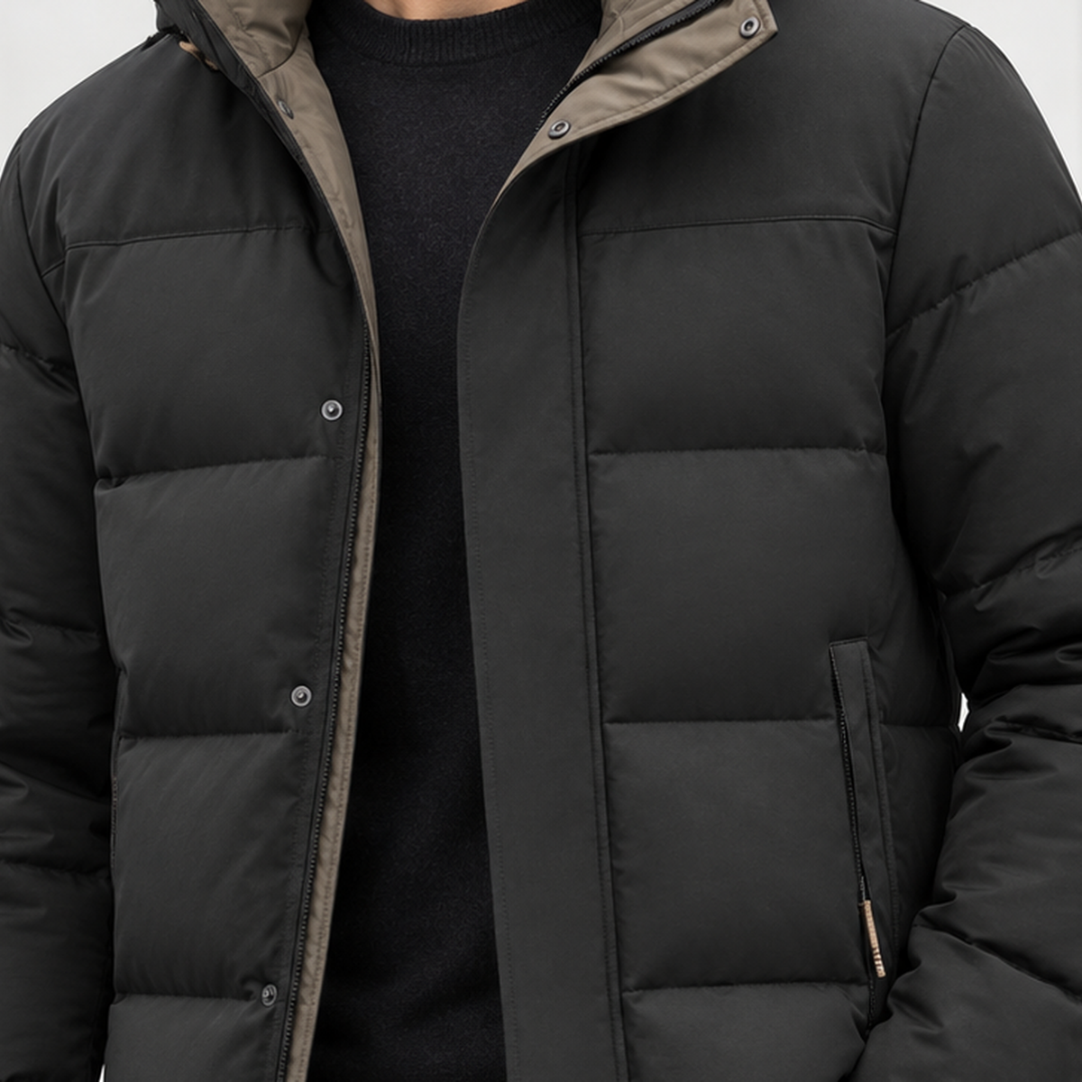 Romano Padded Jacket - Lead Product Detail