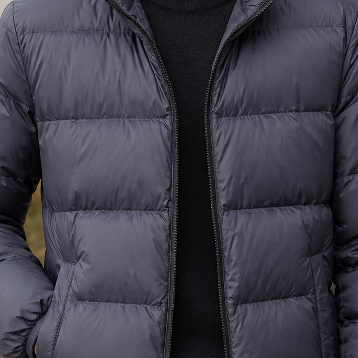 Heckington Quilted Jacket - Lead Product Detail