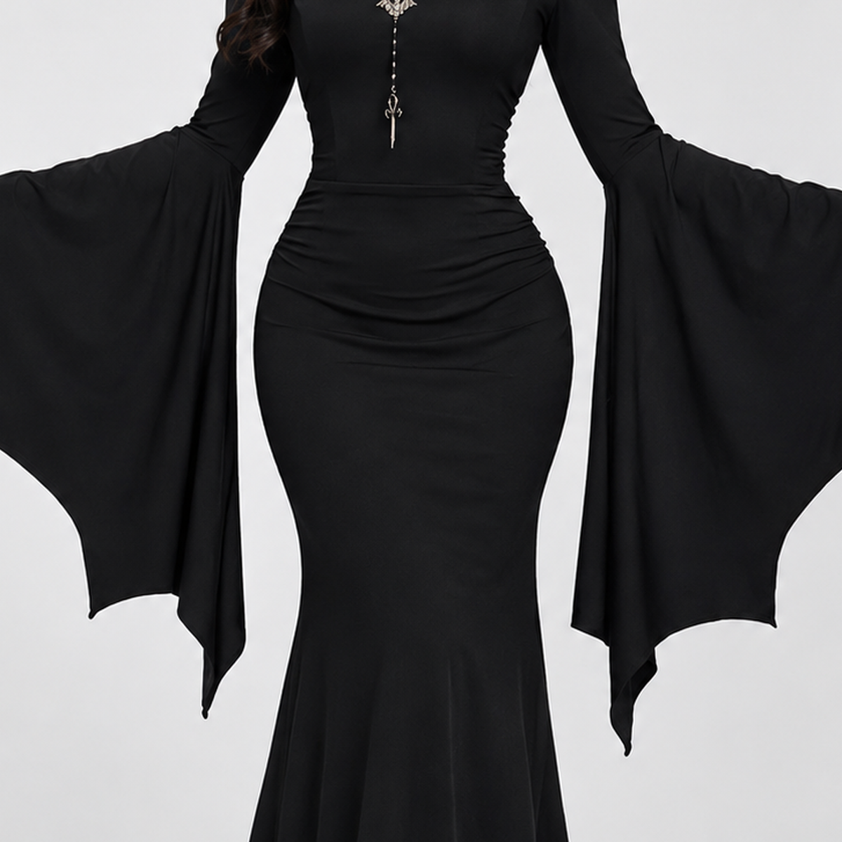 Tywardreath Fishtail Dress - Lead Product Detail