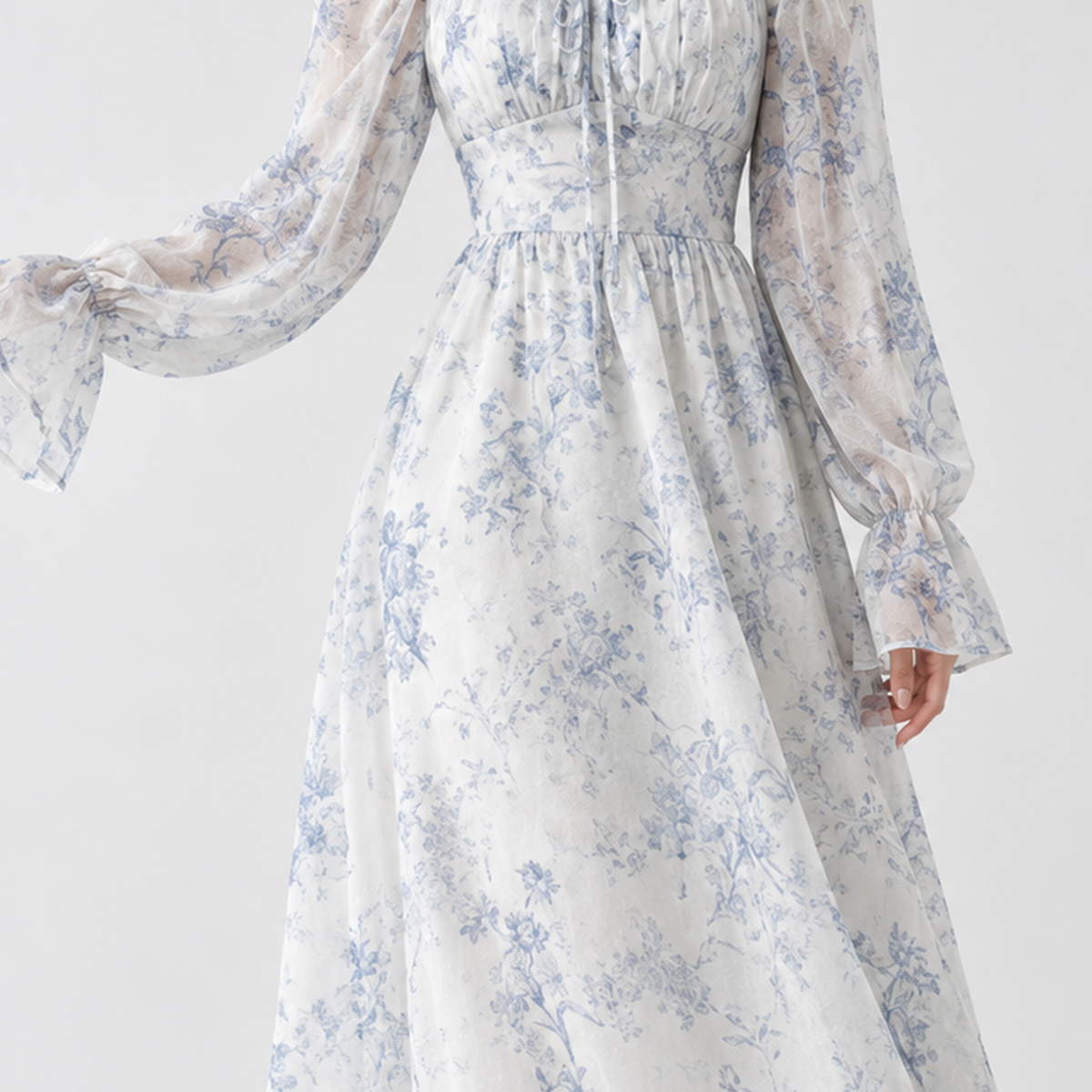 Beaulieu Square Neck Dress - Lead Product Detail