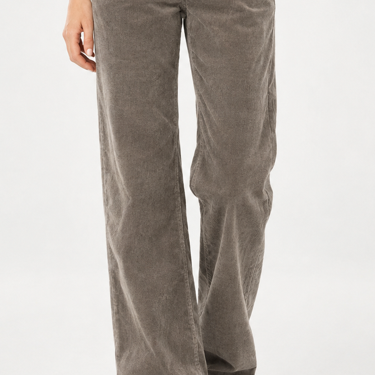 Okehampton Straight Leg Pants - Lead Product Detail