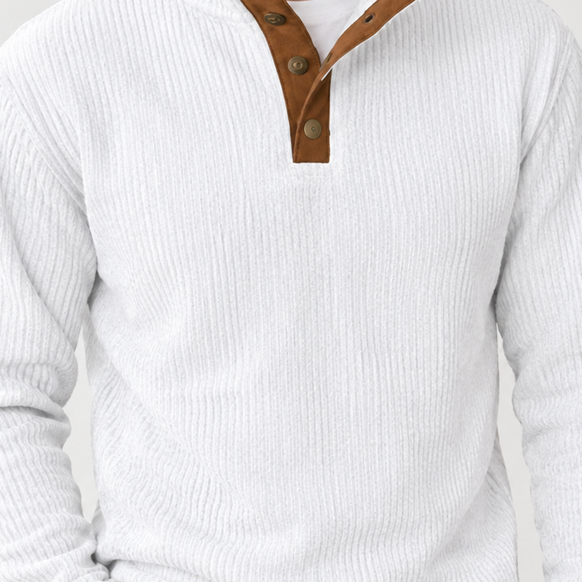 Birkthwaite Corduroy Pullover Jacket - Lead Product Detail