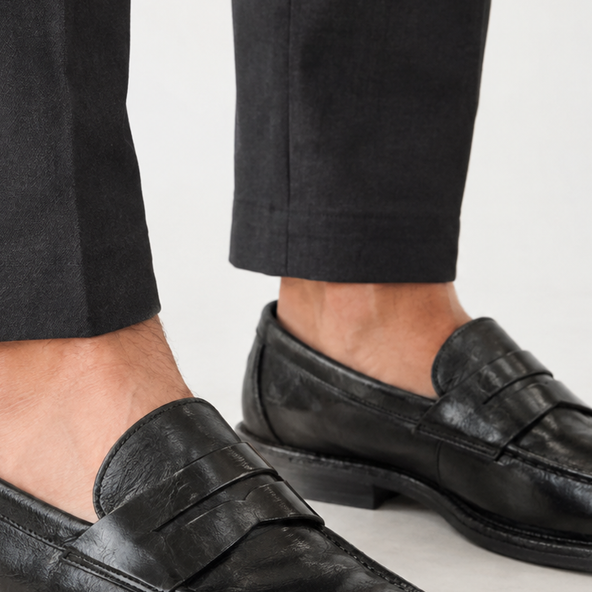 Ilmington Leather Loafers - Lead Product Detail