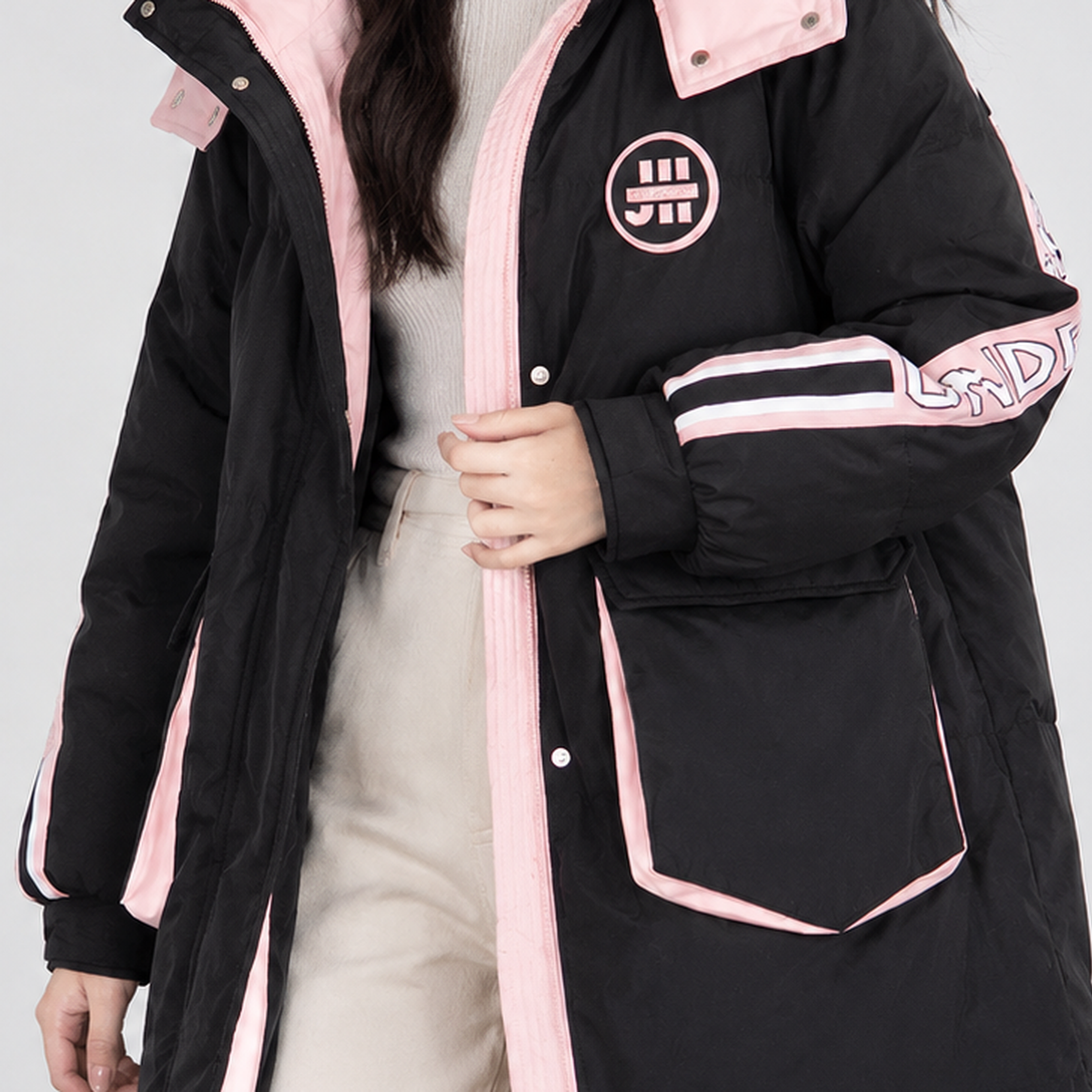 Mickleton Padded Coat - Lead Product Detail