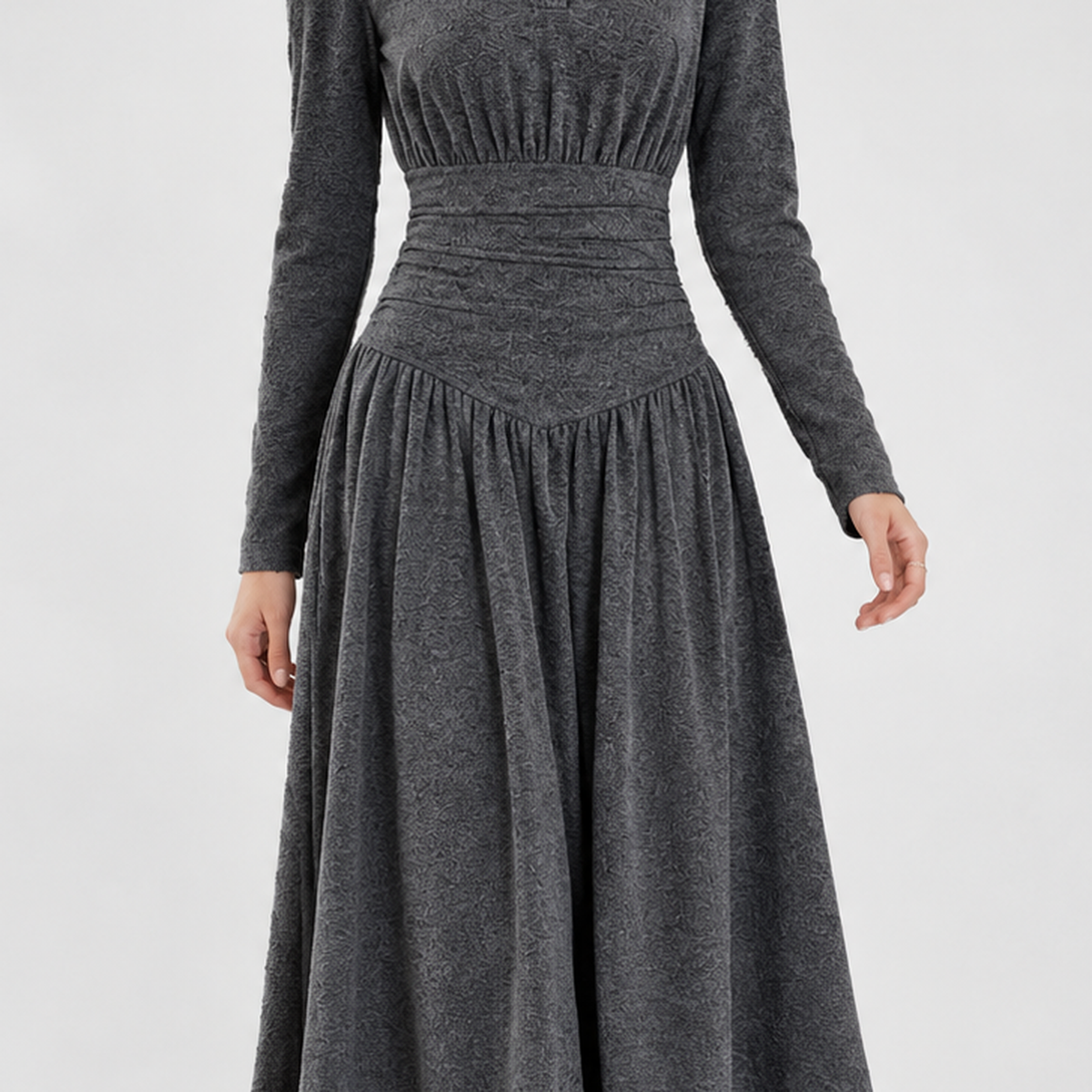Haweswater Polo Maxi Dress - Lead Product Detail