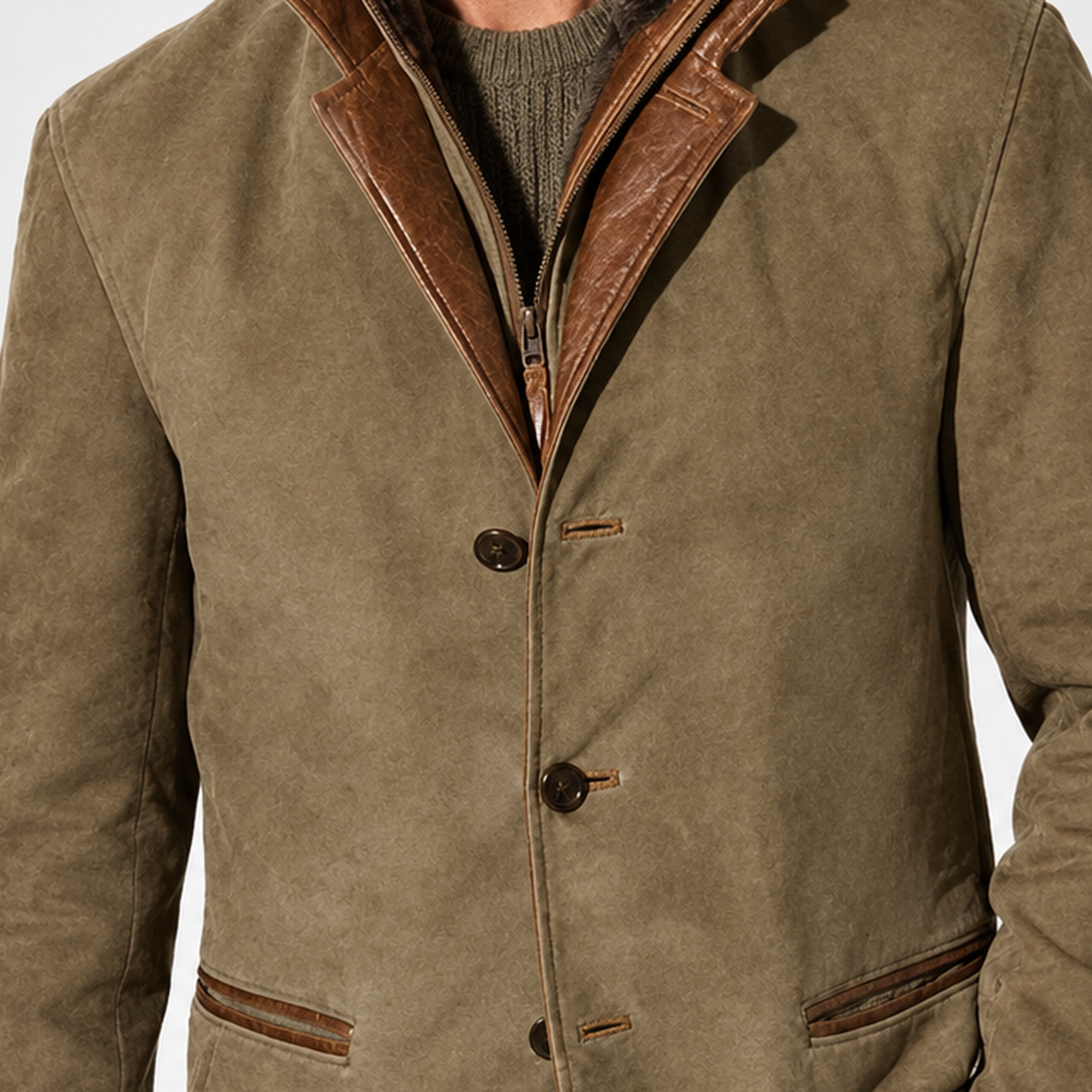 Kildale Layered Collar Jacket - Lead Product Detail