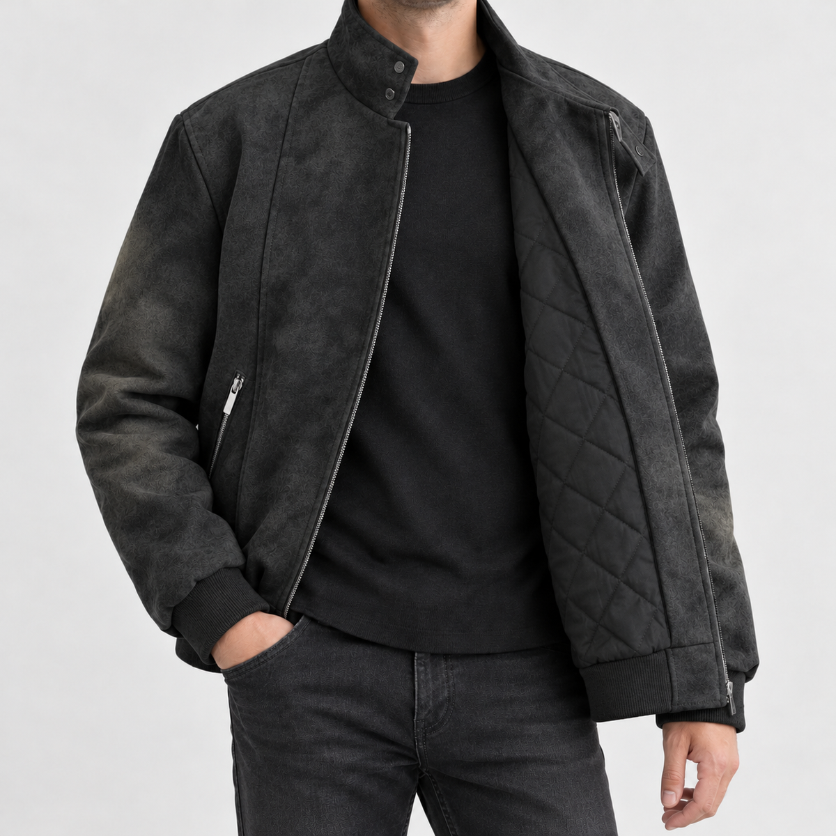 Garsdale Quilted Jacket - Black