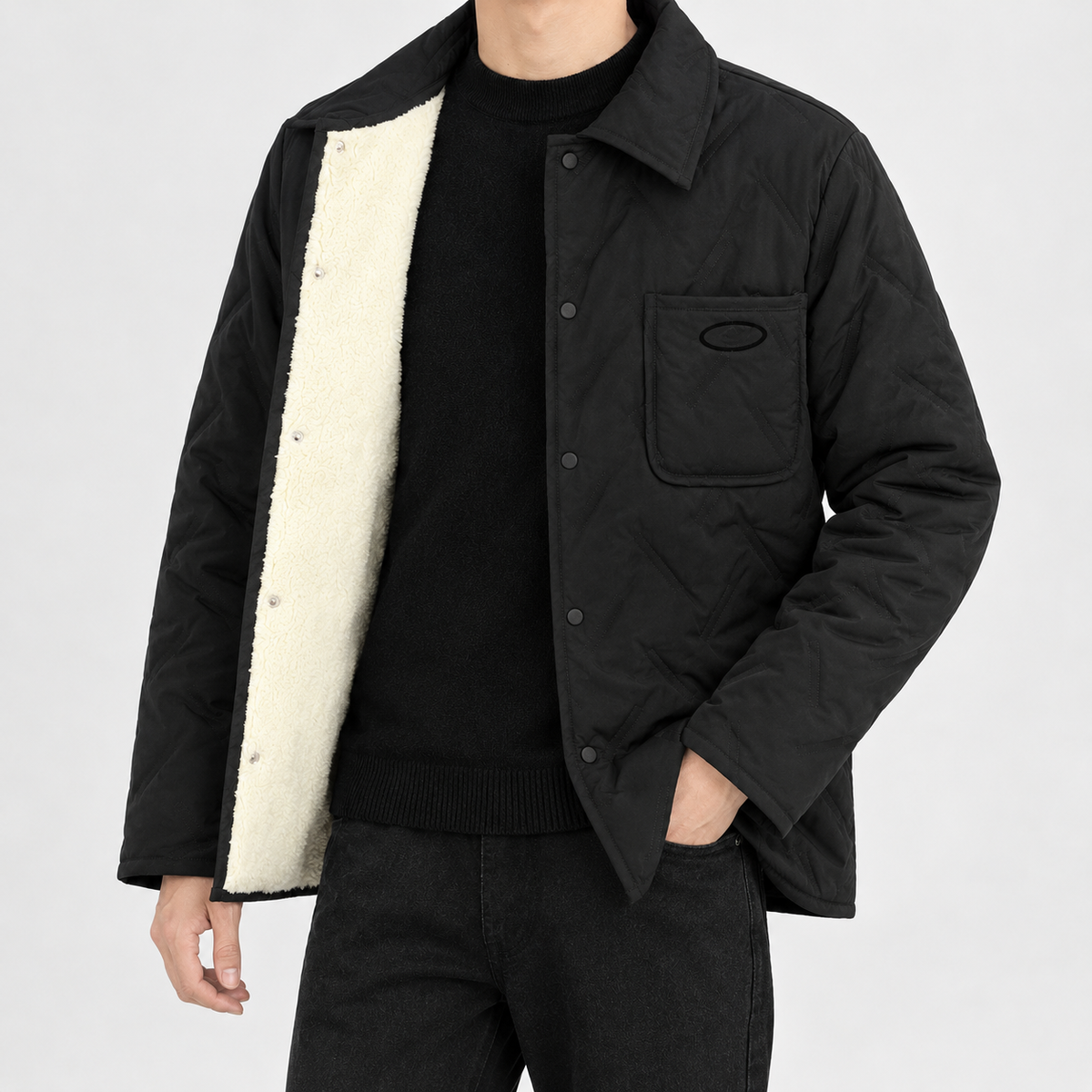 Powburn Fleece Lined Jacket - Black