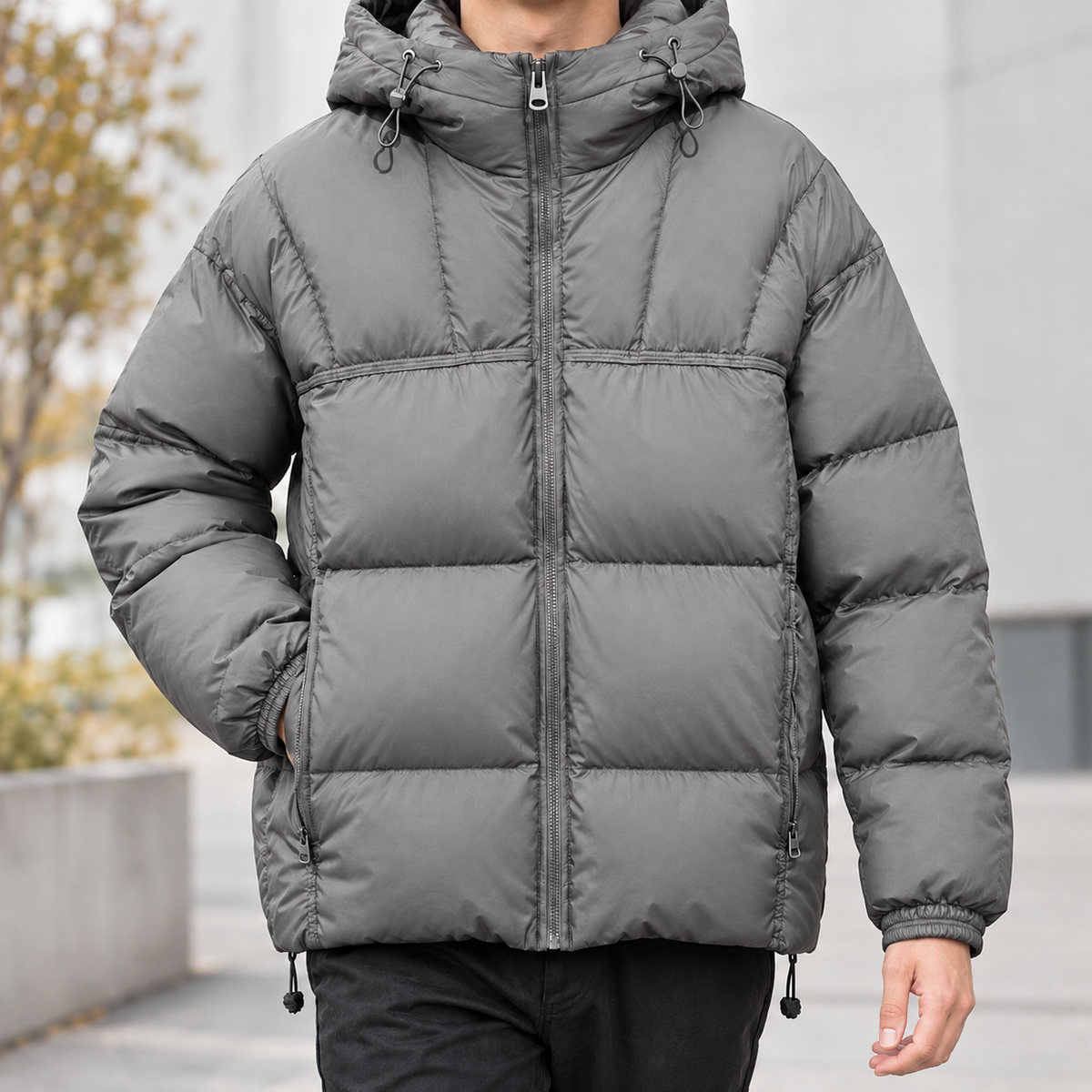 Bilsdale Hooded Jacket - Gray