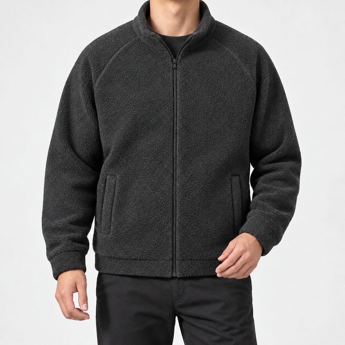 Goswick Fleece Jacket - Dark Gray