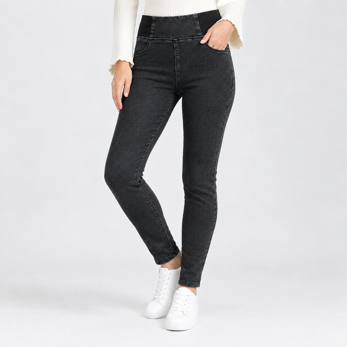 Pascaline Skinny Pants - Black