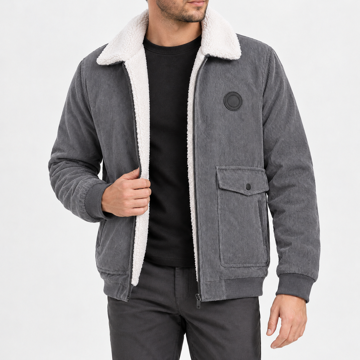 Mellbreak Cashmere Jacket - Gray