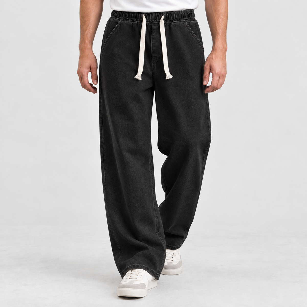 Dalderby Straight Leg Pants - Black