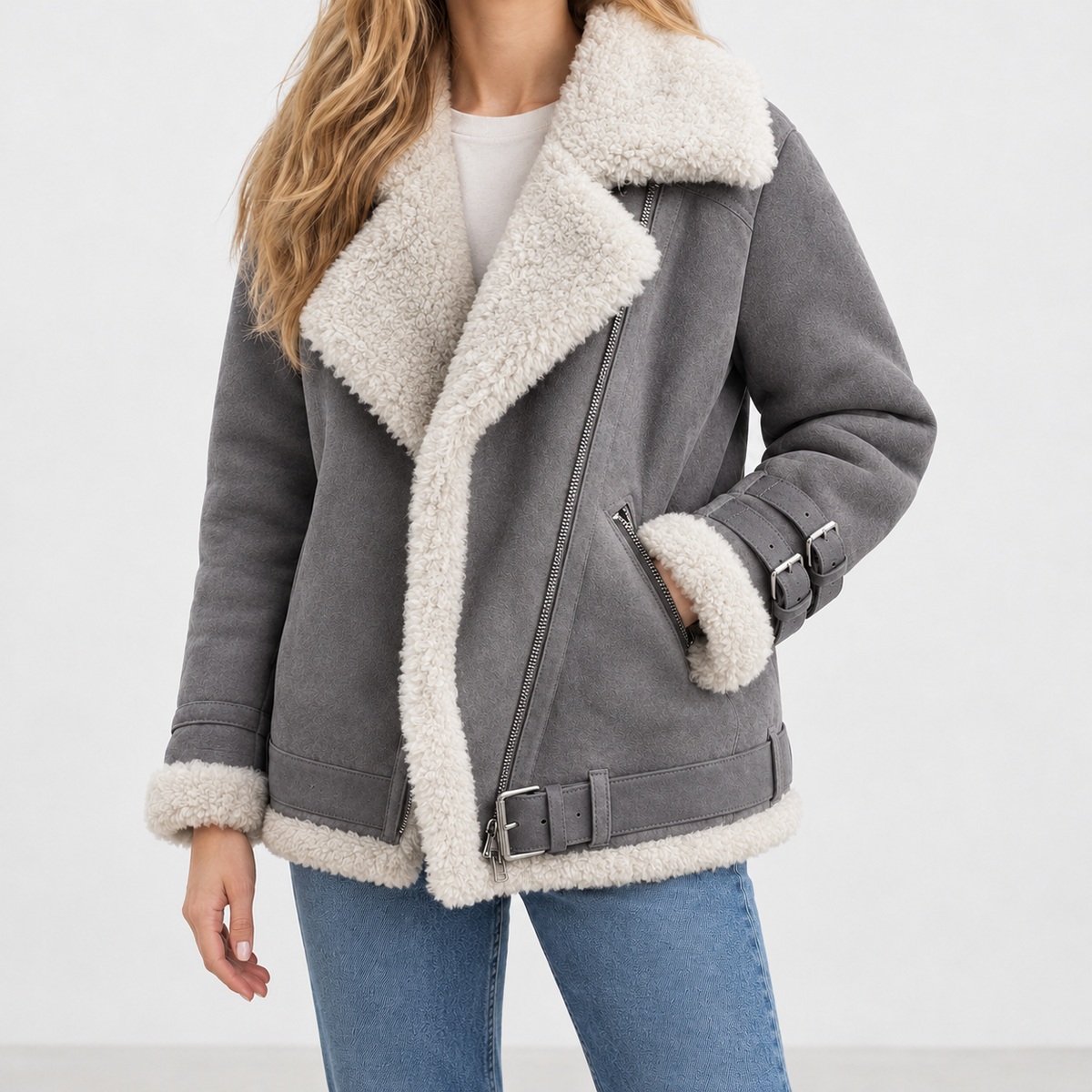 Maugersbury Aviator Jacket - Gray