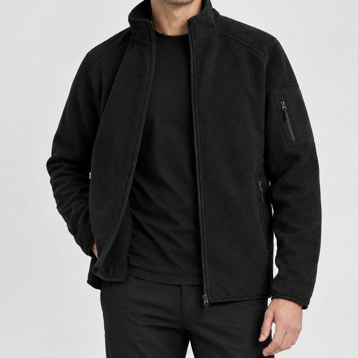 Tynehead Fleece Jacket - Black