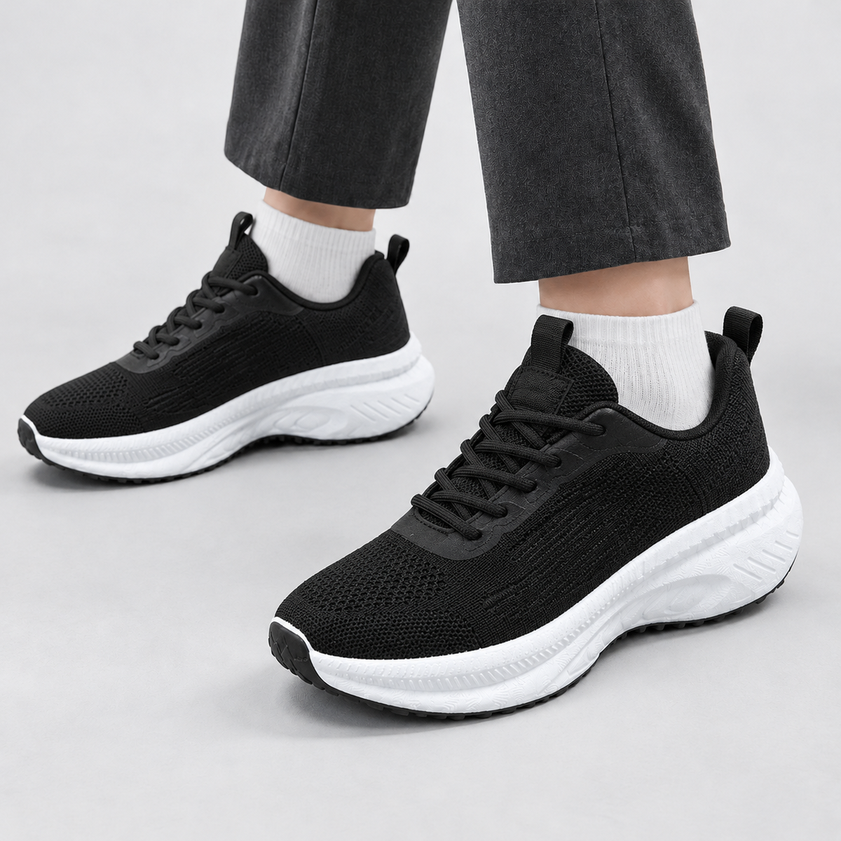 Baycliff Platform Sneakers - Black