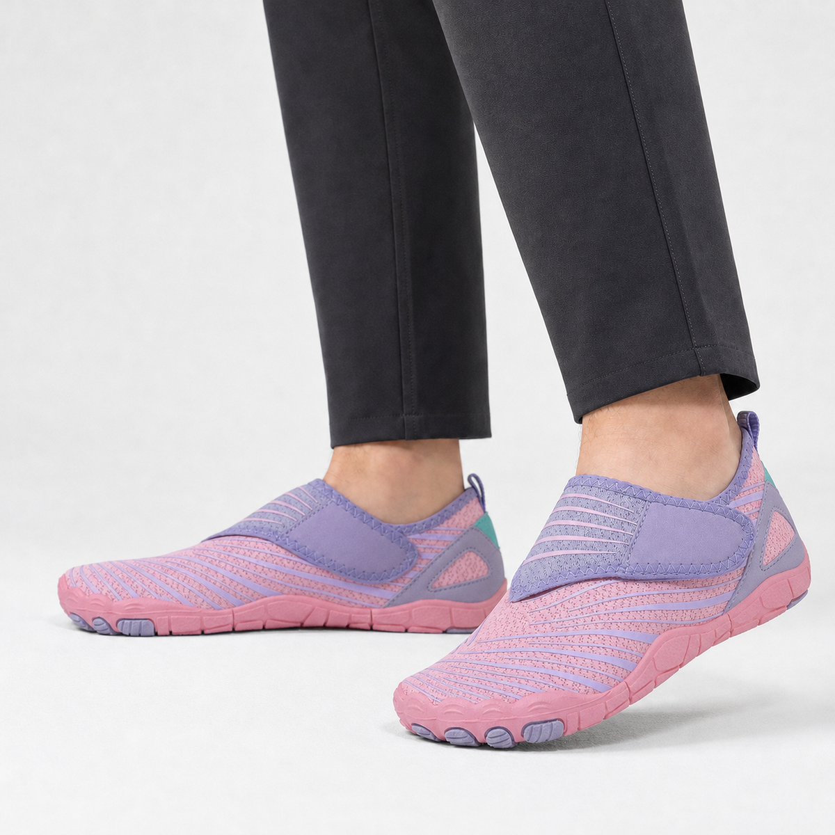 Warslow Strap Water Shoes - Pink Purple