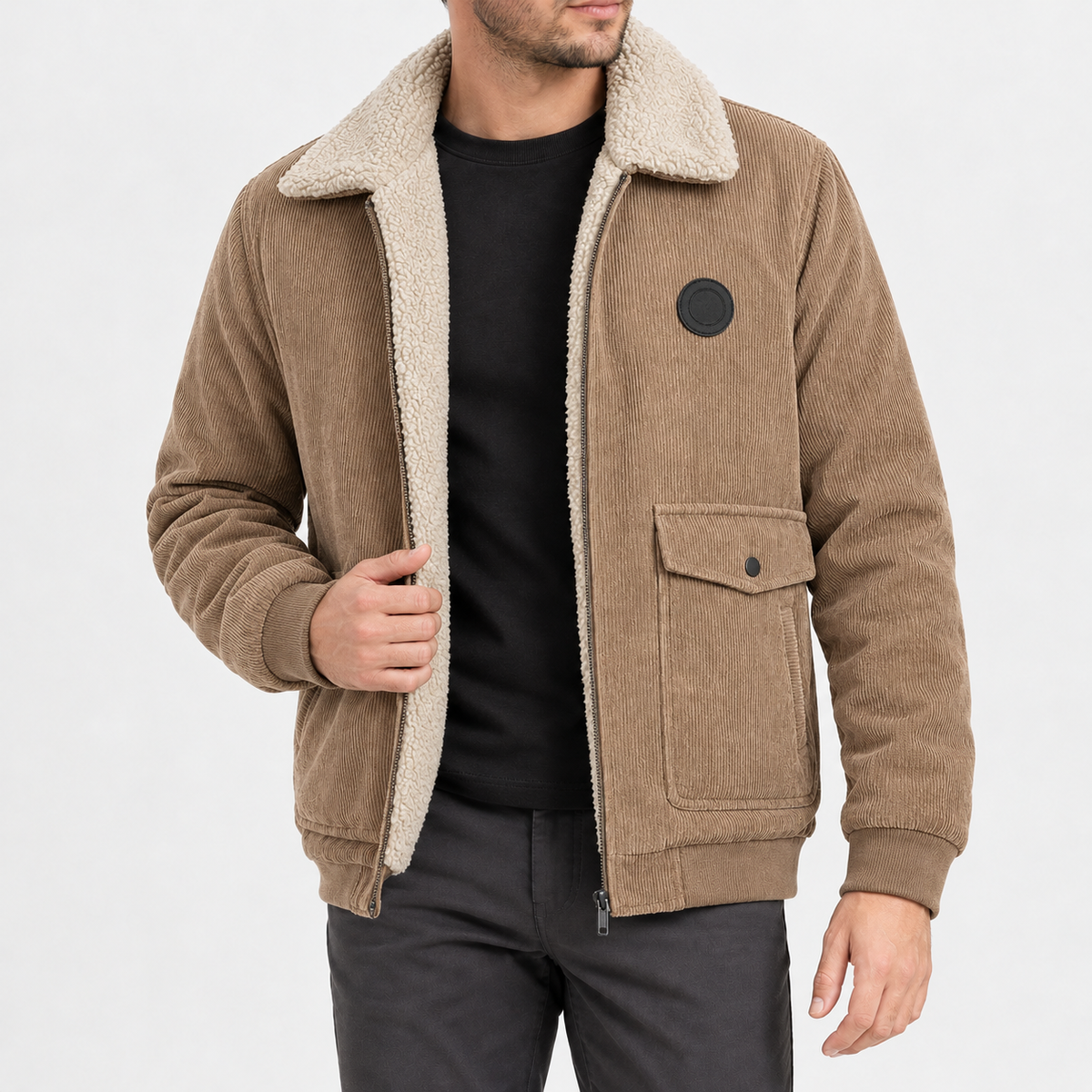Mellbreak Cashmere Jacket - Khaki