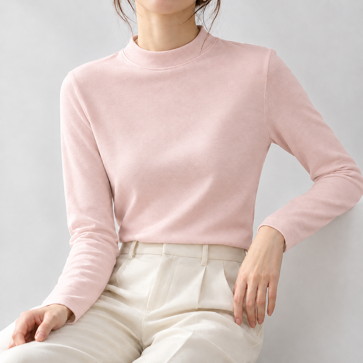 Tyneham Cashmere Top - Pink