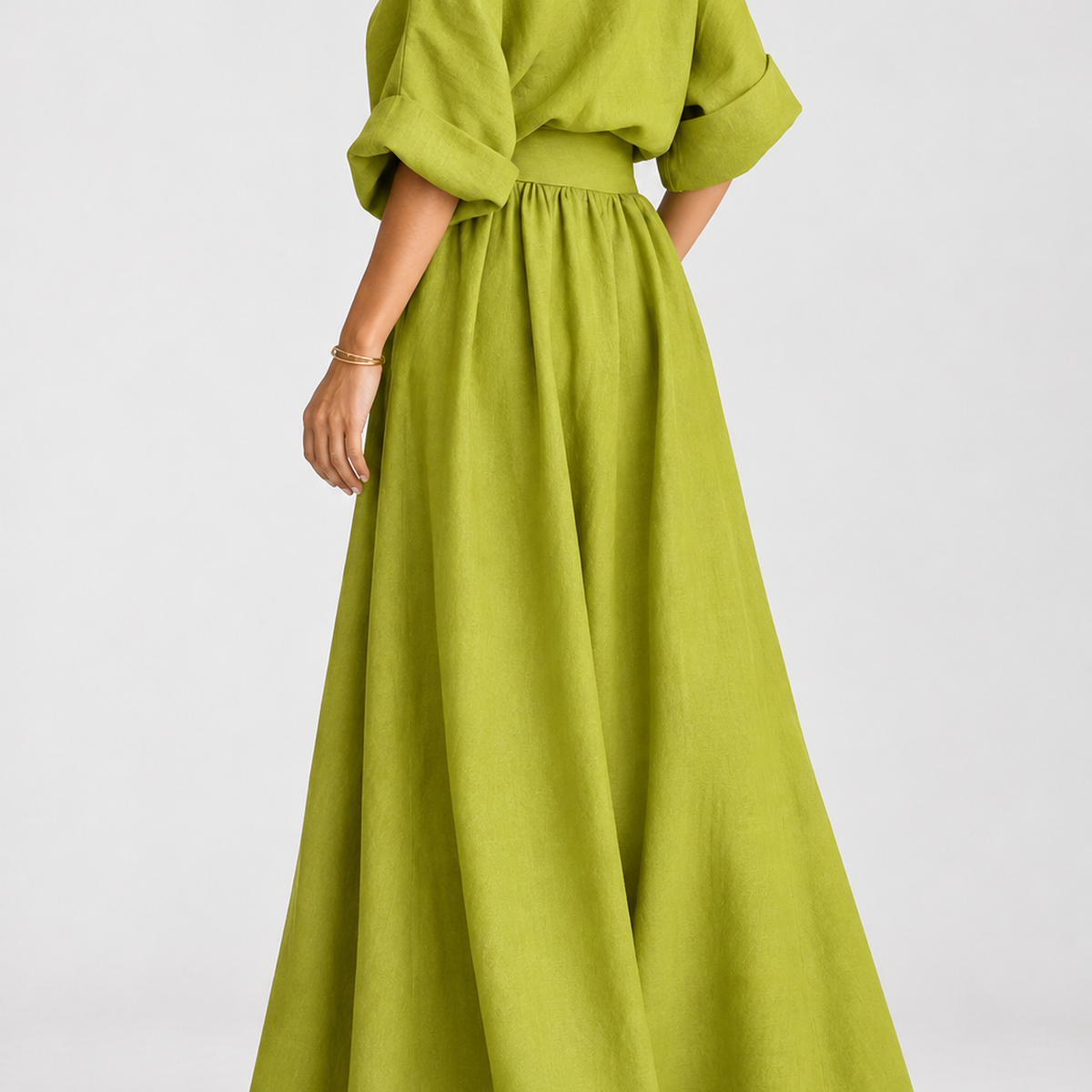 Selside Asymmetric Set - Yellow Green