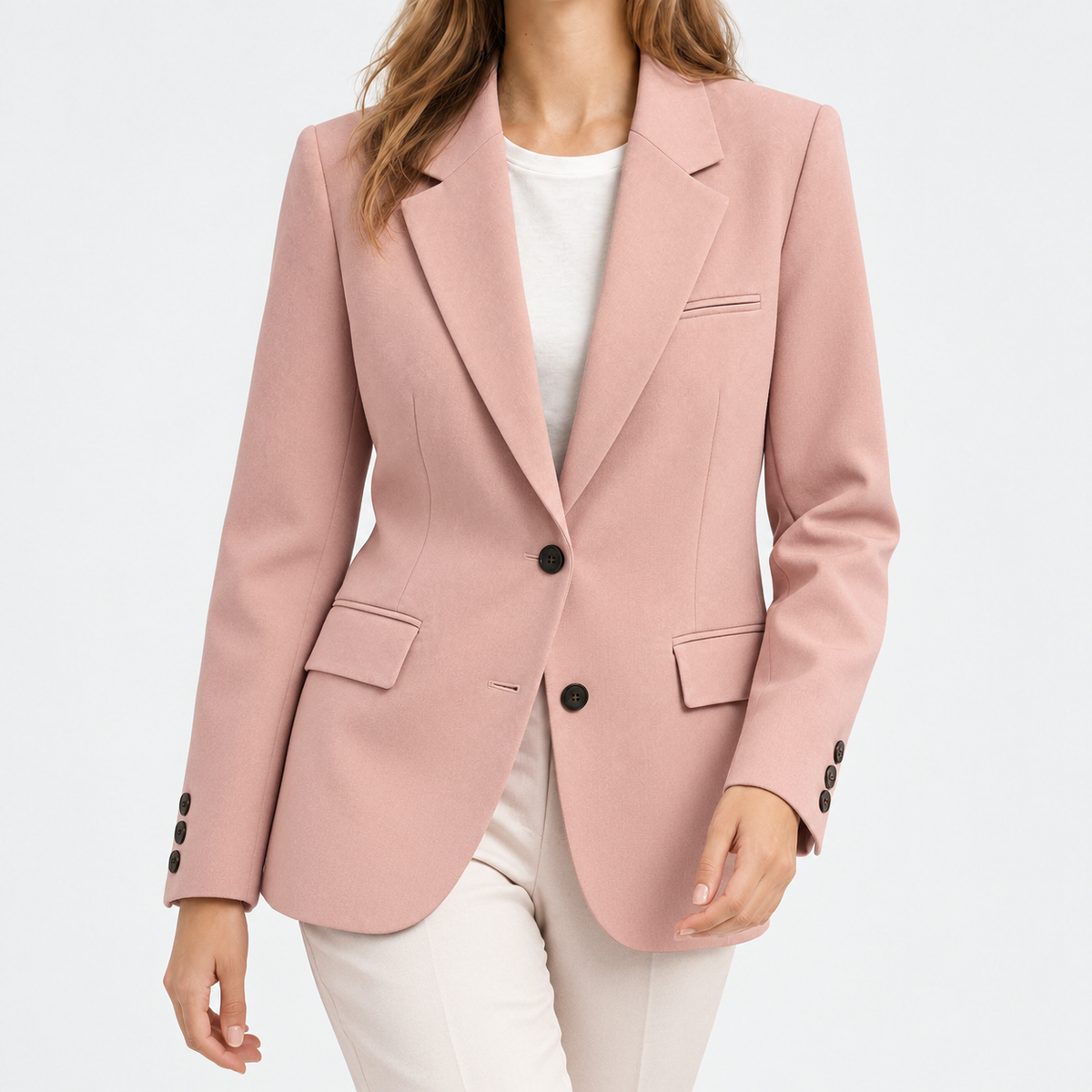 Ravenscar Tailored Blazer - Pink