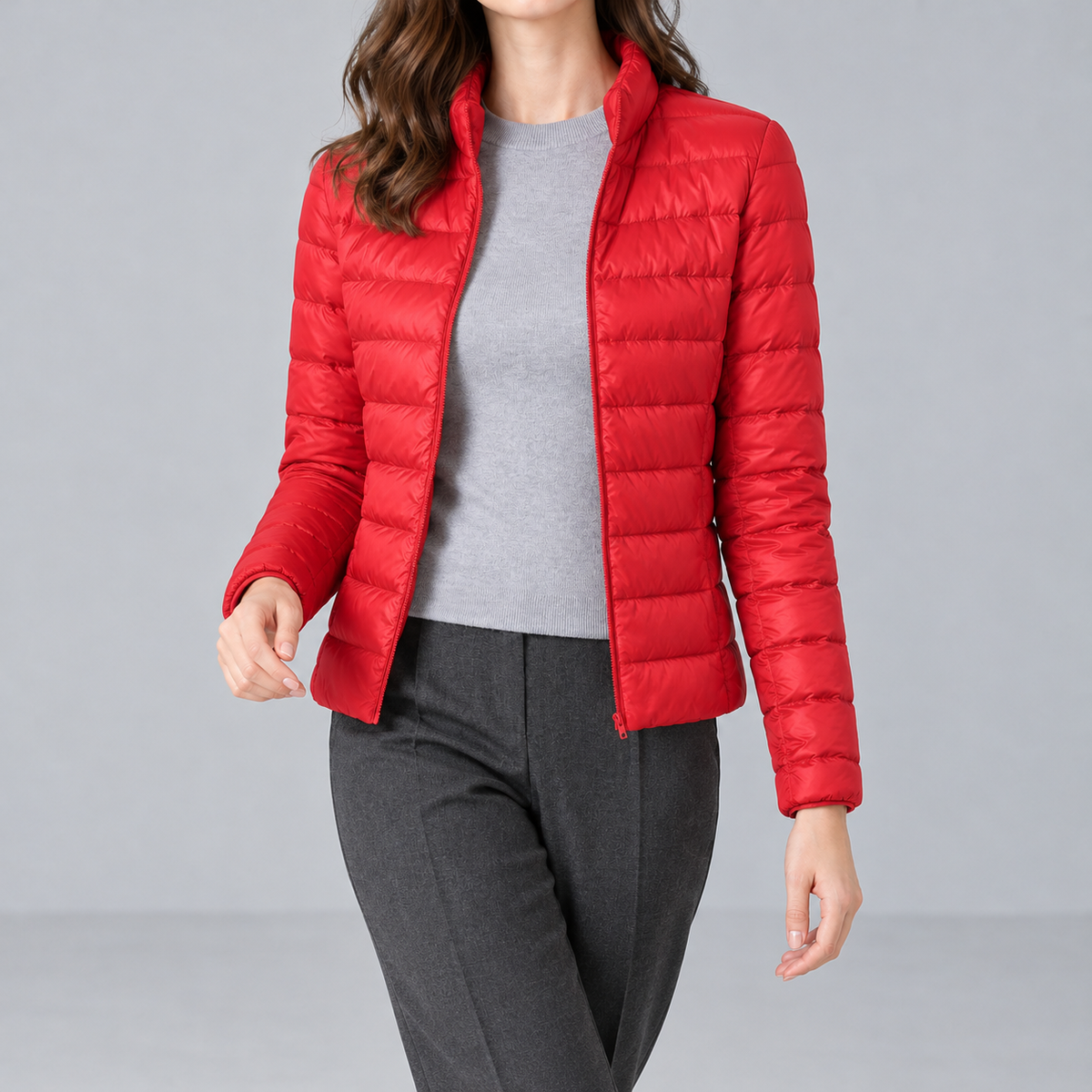 Otterburn Quilted Jacket - Red