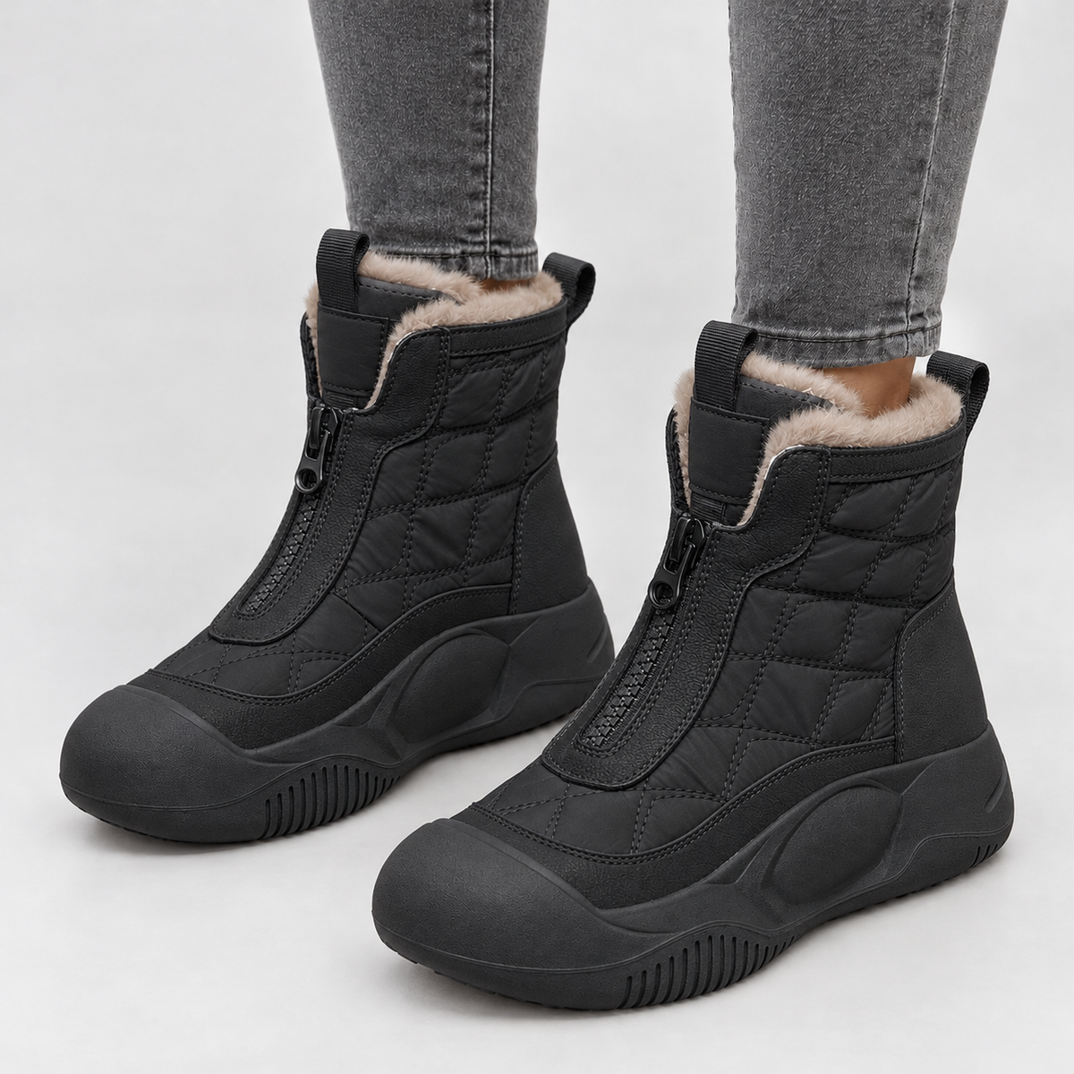 Waberthwaite Zip Boots - Black