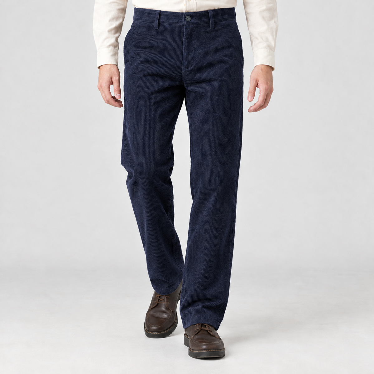 Dunwich Straight Pants - Navy Blue