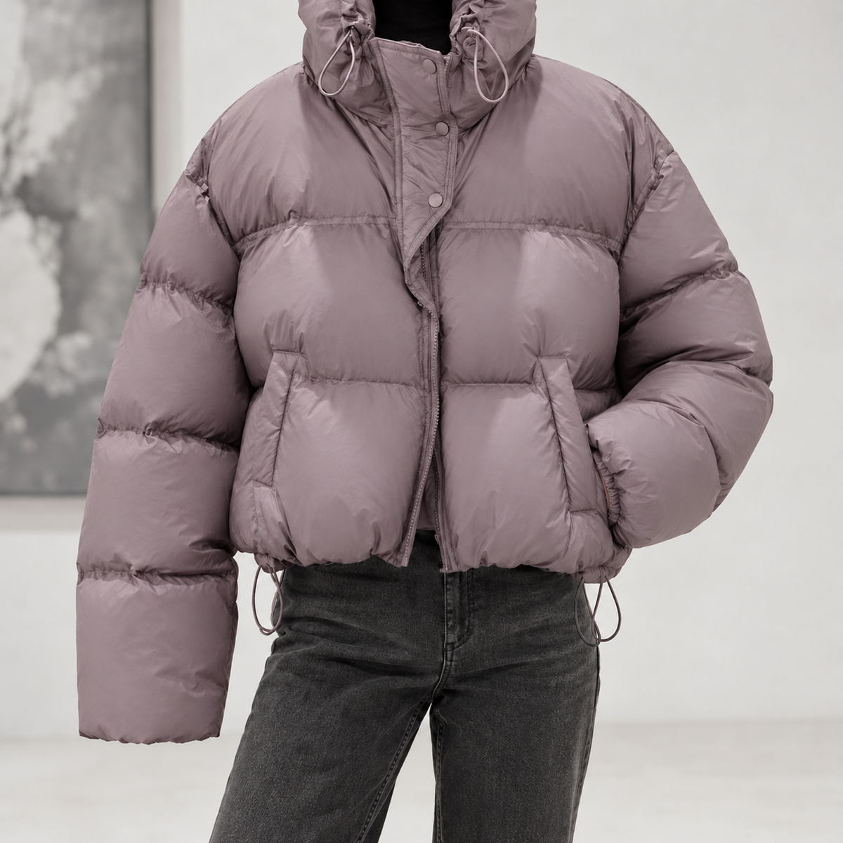 Barlings Hooded Jacket - Purple