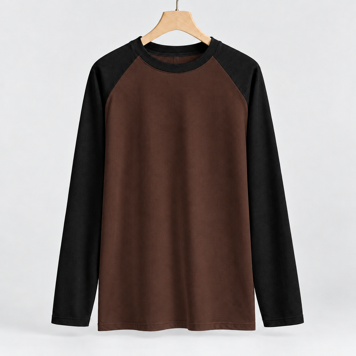 Boosbeck Raglan Sleeve Top - Spliced german Brown
