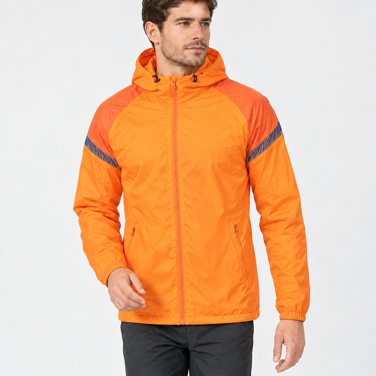 Highnam Windproof Jacket - Orange