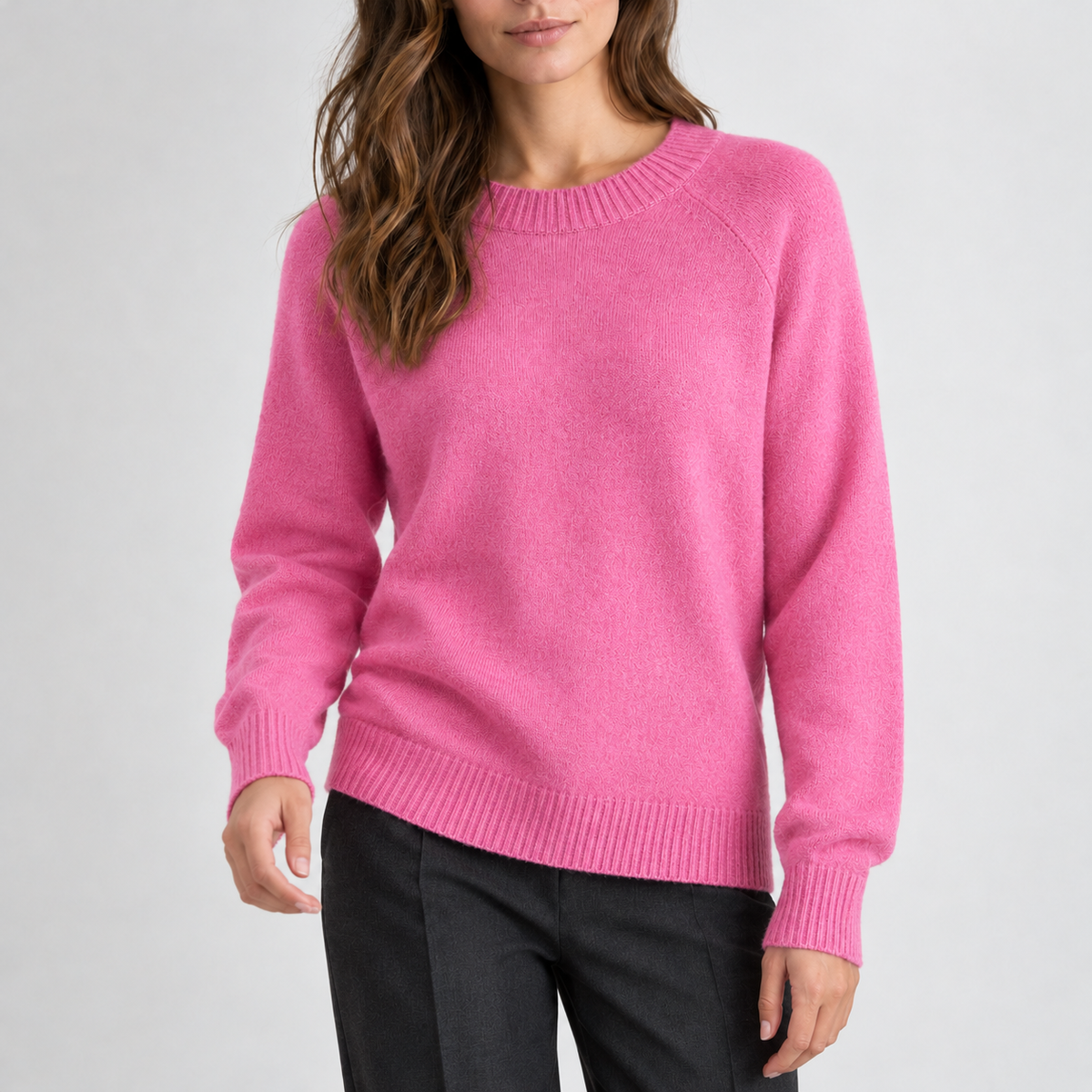 Bouth Wool Sweater - Rouge Powder