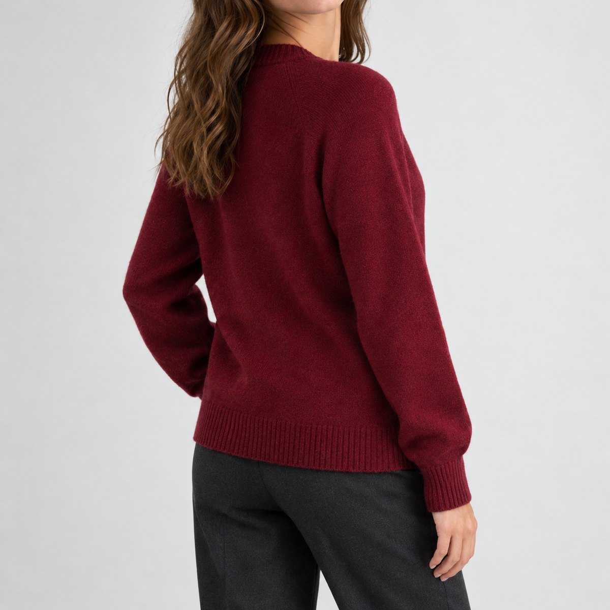 Bouth Wool Sweater - Vintage Red