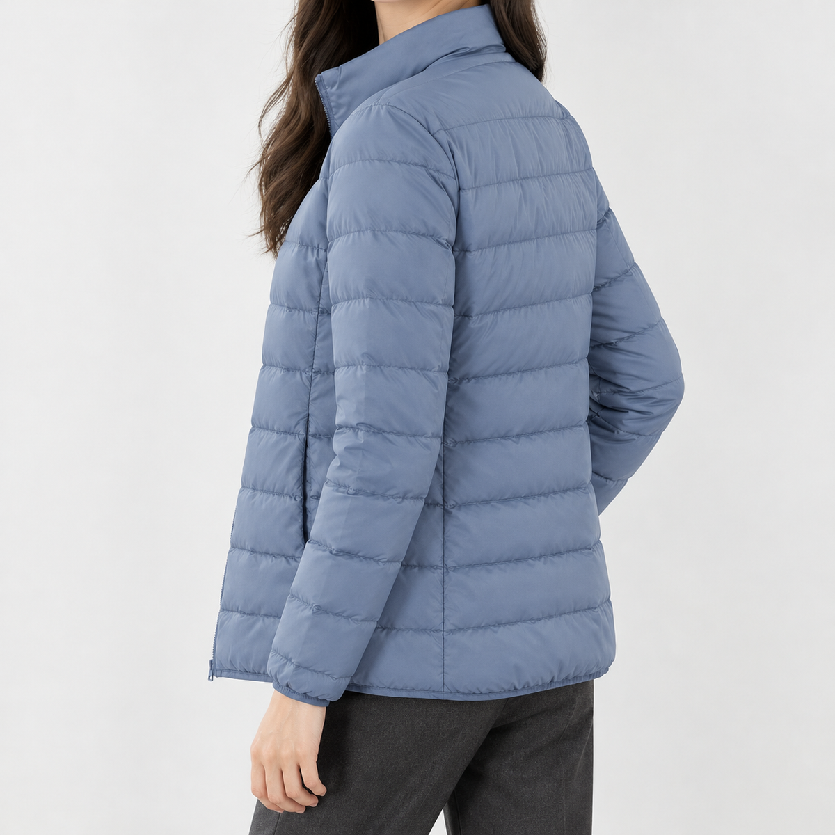 Asterton Cashmere Jacket - Haze Blue