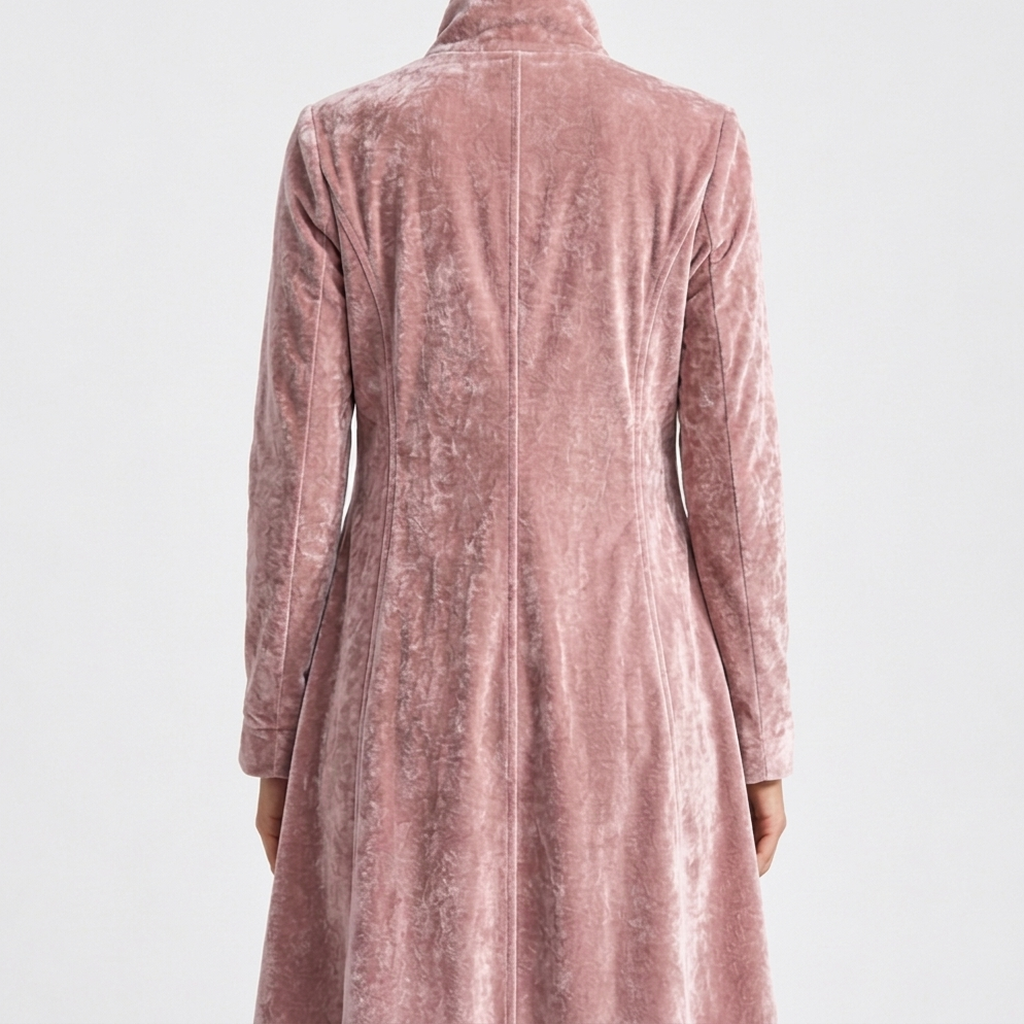Serena Velvet Overcoat - Lead Product Detail