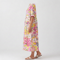 Alessia Relaxed Midi Dress - Lead Product Detail