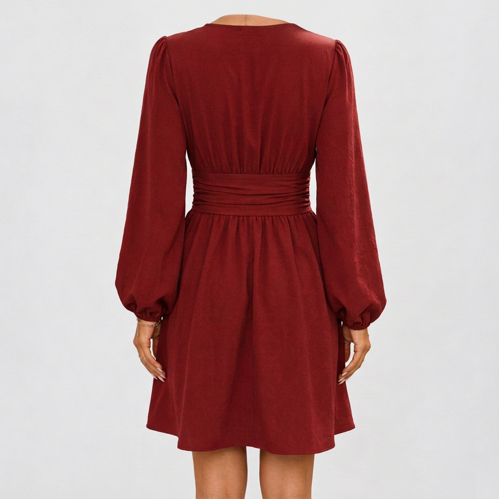 Askrigg Ruched Waist Dress - Lead Product Detail