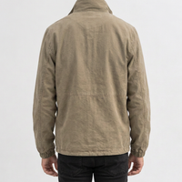 Buckland Stand Collar Jacket - Lead Product Detail